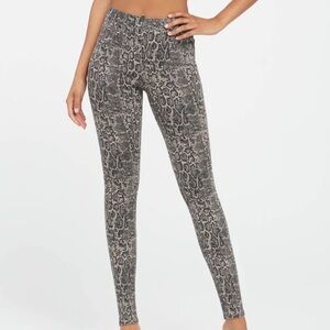 Spanx Snake Print Leggings